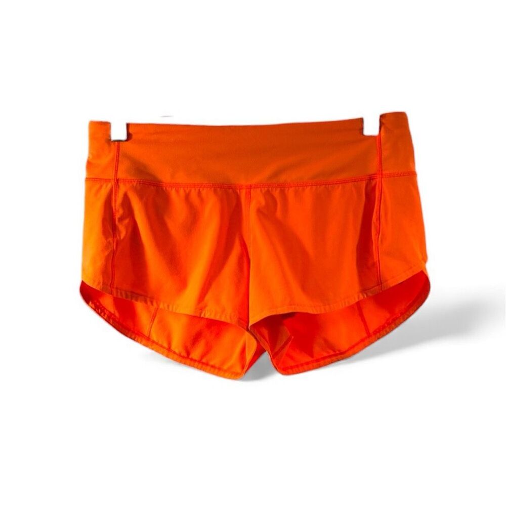 Lululemon Speed Up Shorts In Tangerine Size 4 - image 1